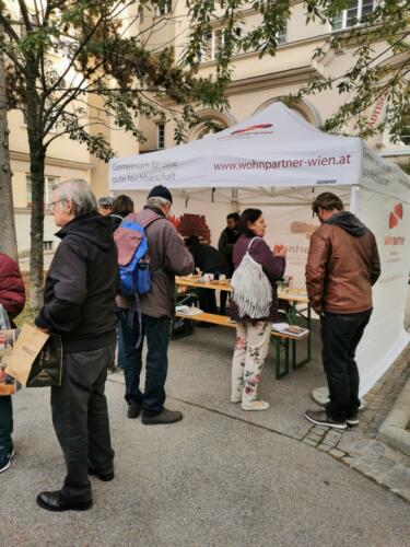 Das Buffet ist eröffnet